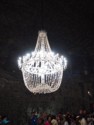 Even the chandeliers are made from salt